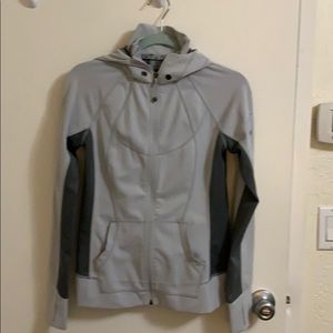 Athleta Gray two-toned sport jacket